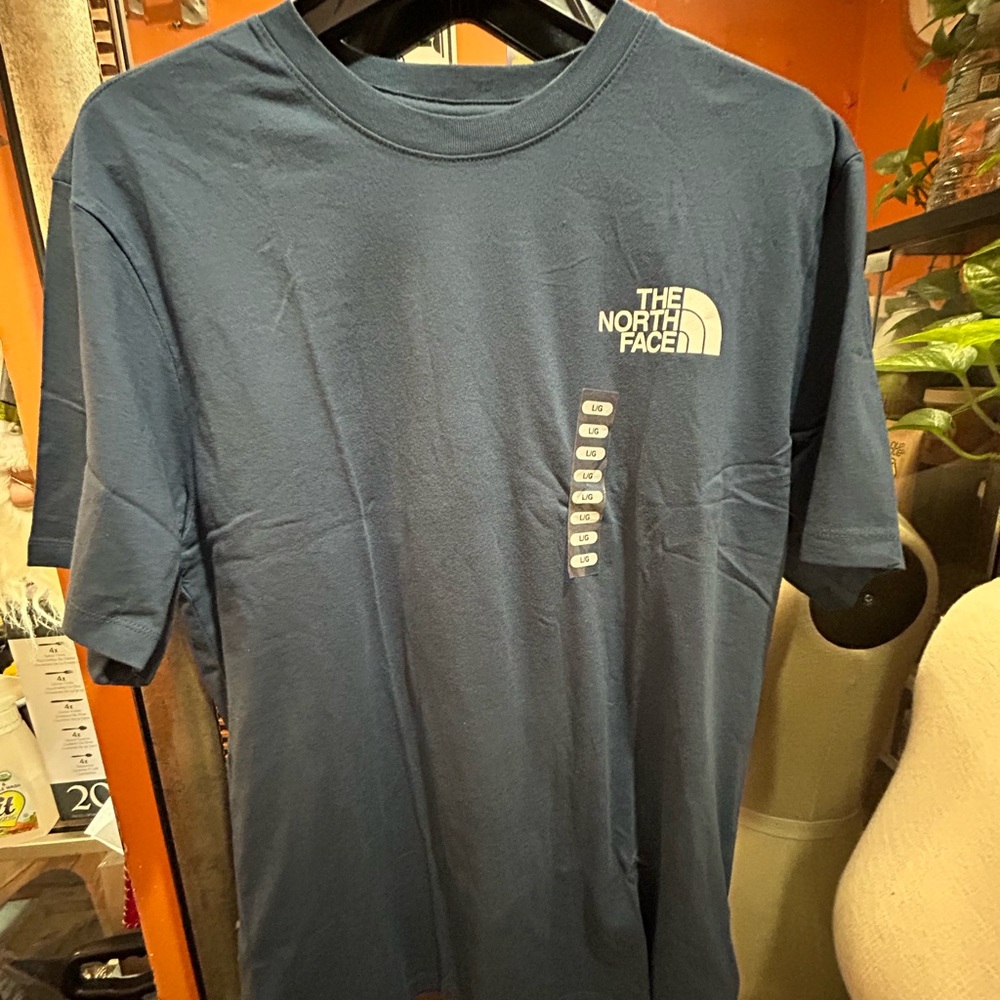 The North Face Men's Blue Short Sleeve Tee